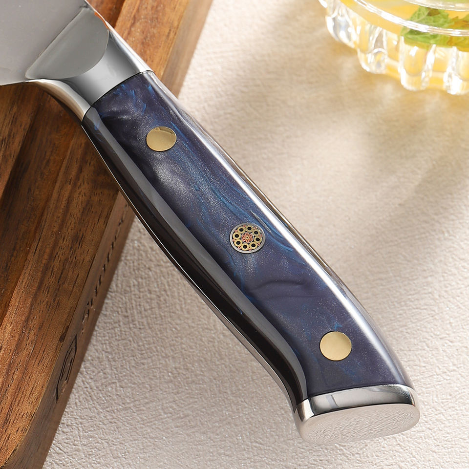 Couteau de chef Prisme — 20,3 cm — détail et mise en situation