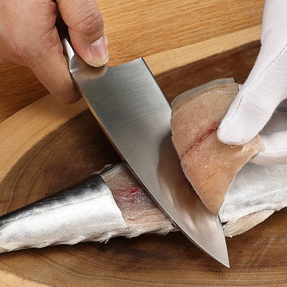 Deba Tradition Bois — 16,5 cm — détail et mise en situation