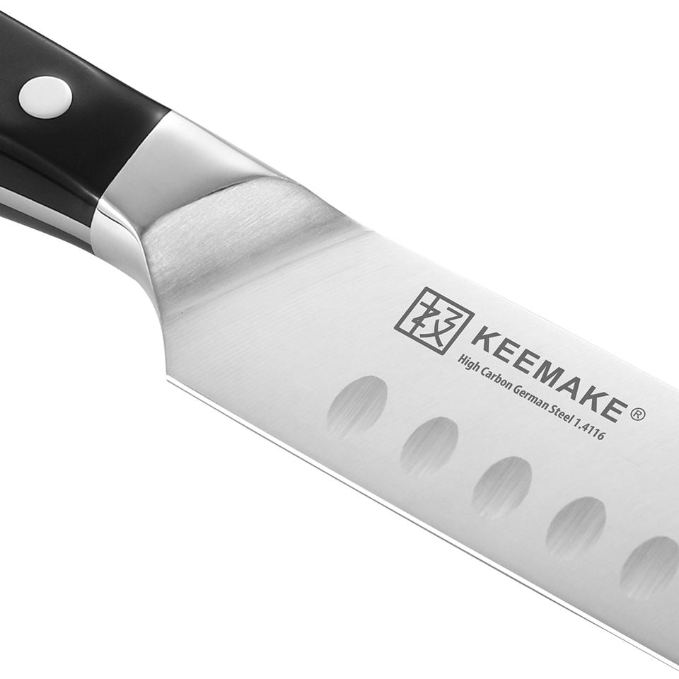 Couteau à trancher Classique — 30,5 cm — détail et mise en situation