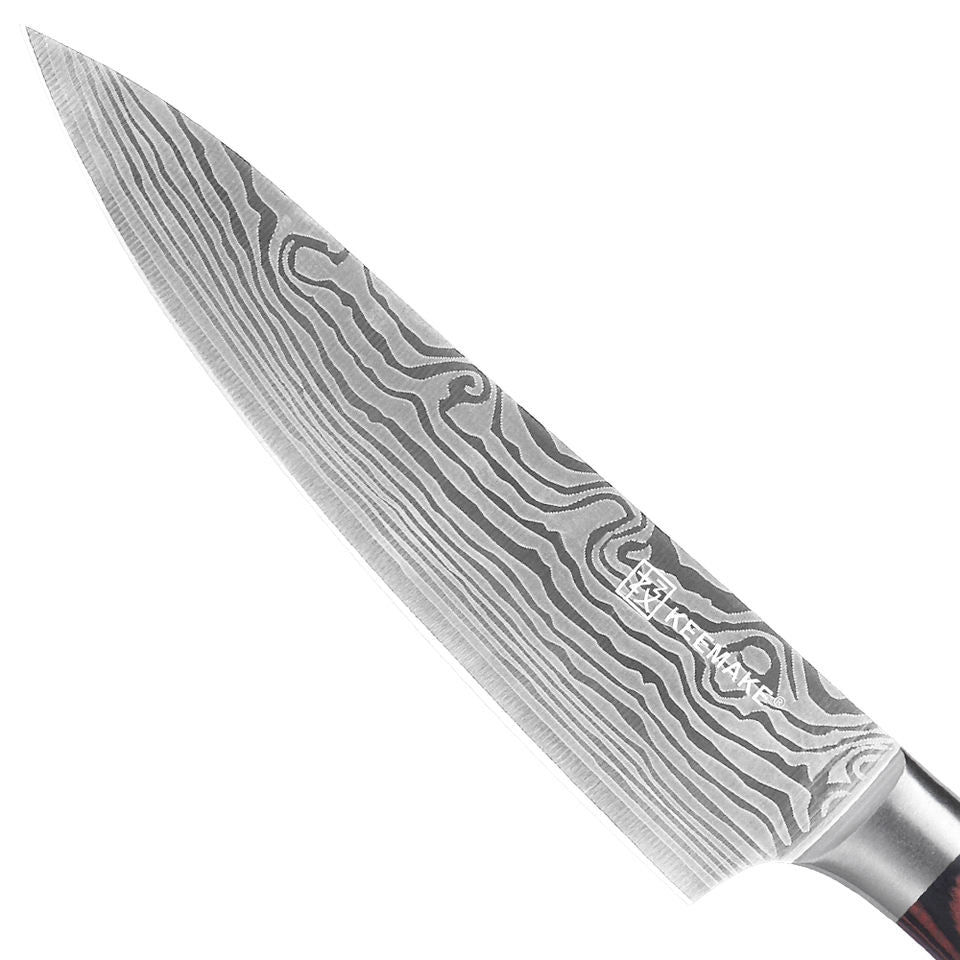 Couteau de chef Ondine — 14 cm — détail et mise en situation