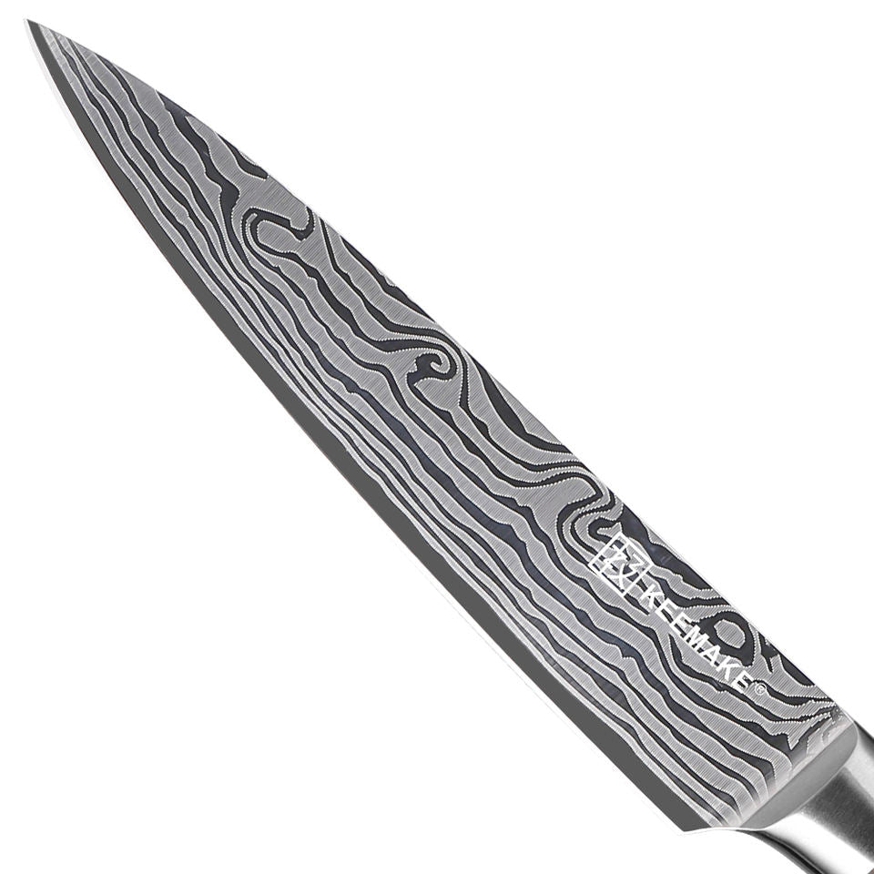 Couteau utilitaire Ondine — 12,7 cm — détail et mise en situation