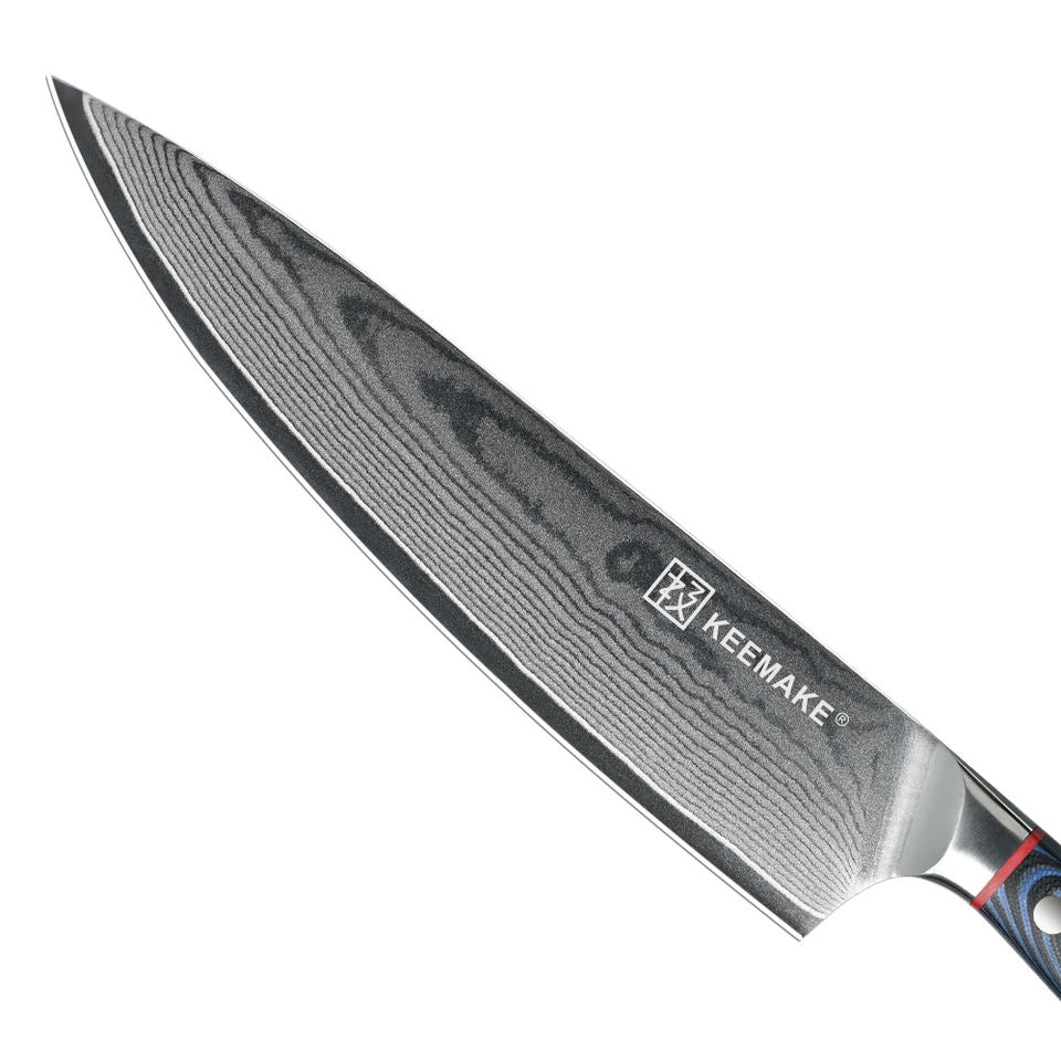 Couteau de chef Orion — 20,3 cm — détail et mise en situation