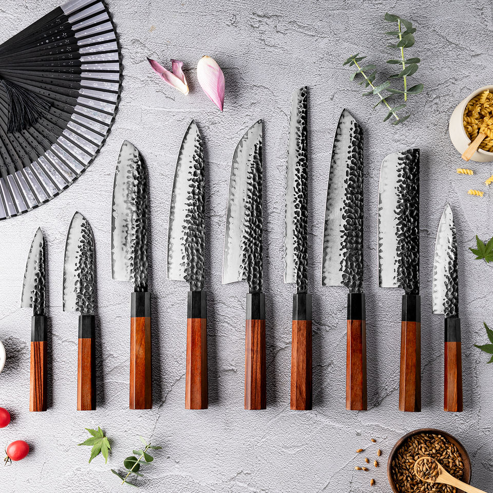 Sylvestre Grand Atelier — 9 couteaux en acier AUS10
