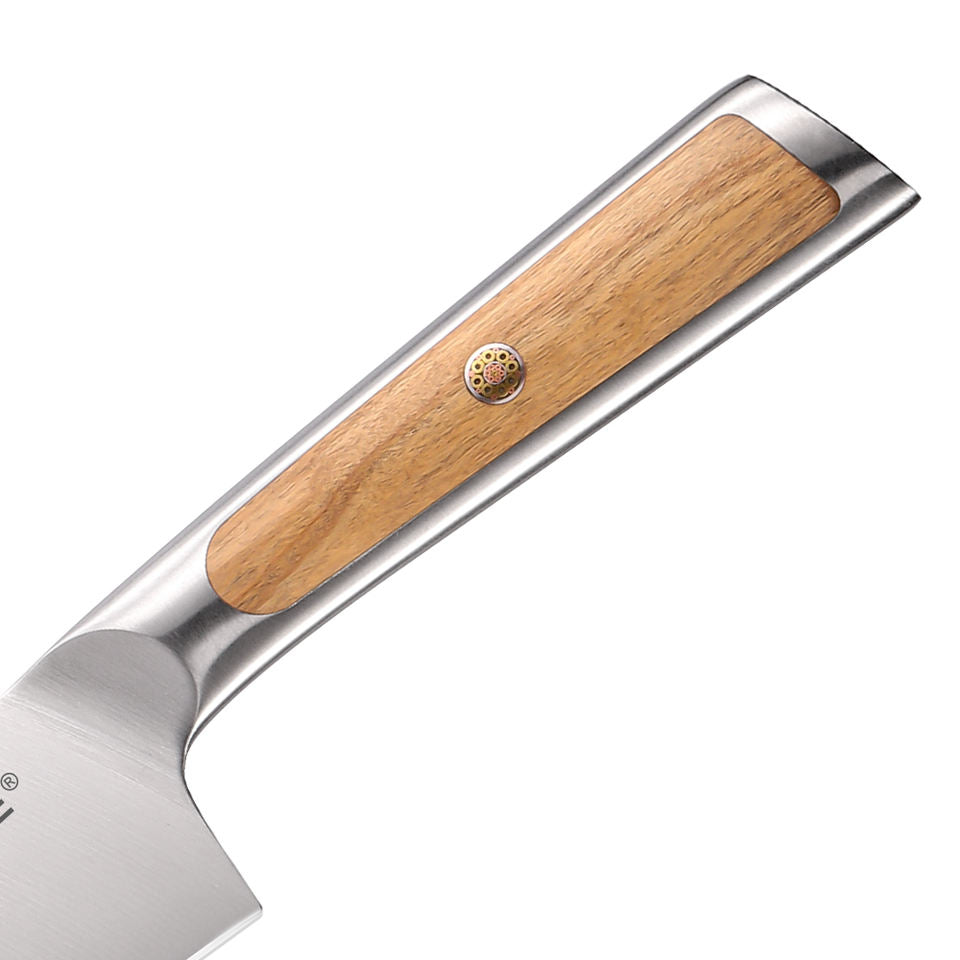 Couteau de chef Olivier Clair — 20,3 cm — détail et mise en situation