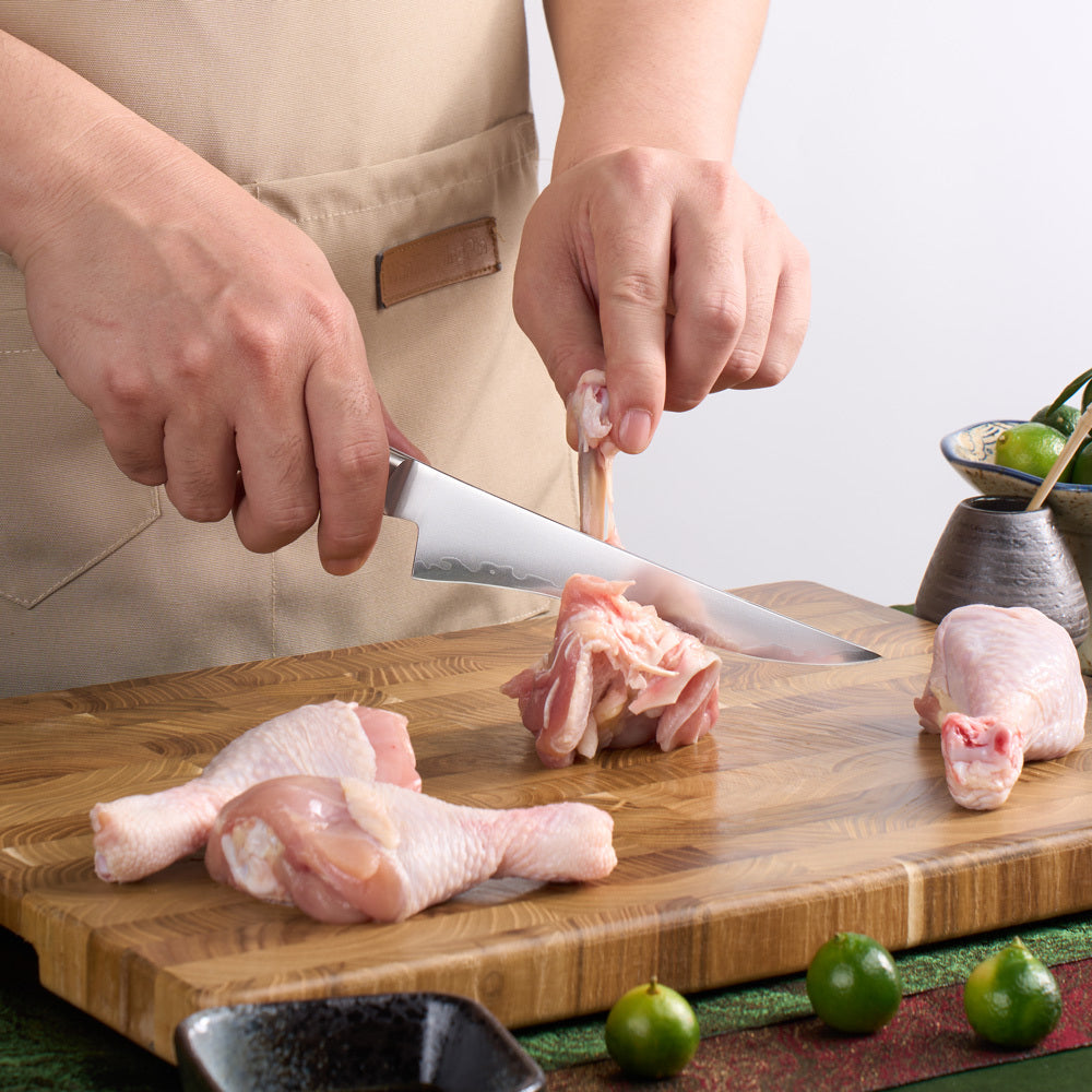 Couteau à désosser Bois Blond — 15,2 cm — détail 3