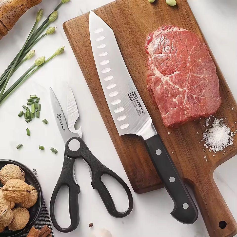 Duo Classique — chef et ciseaux — détail et mise en situation