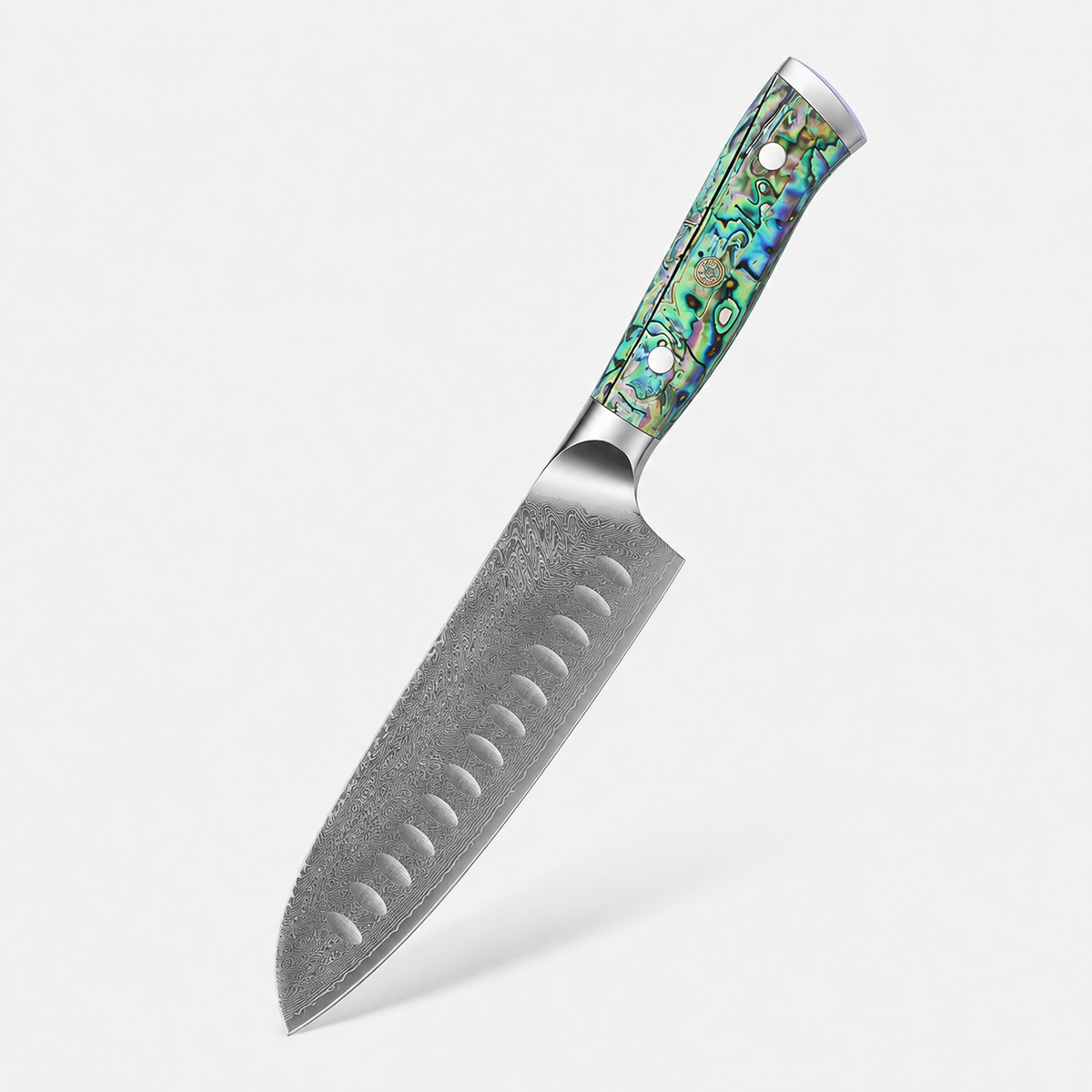 Couteau Santoku Japonais en acier - Série Shinju — vue 1