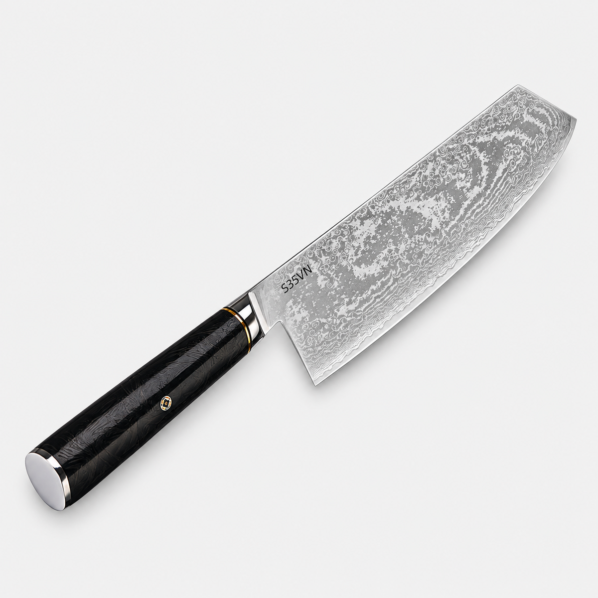 Couperet de cuisine Carbone Signature — 17,8 cm — vue sur fond gris