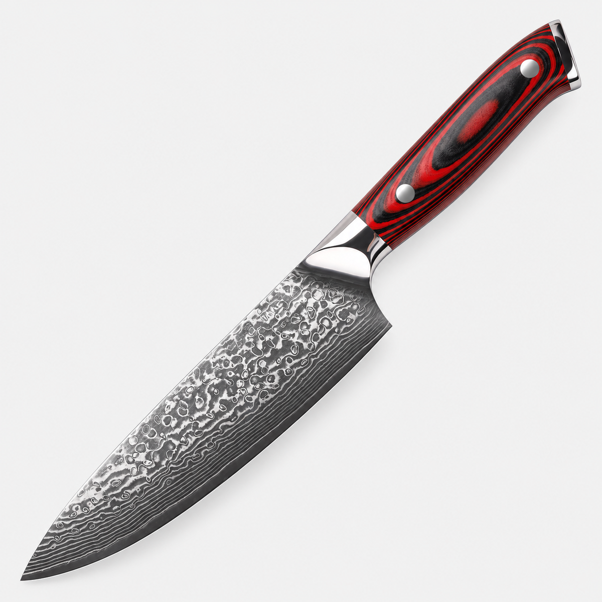 Deba Rouge Minéral — 16,5 cm — vue sur fond gris