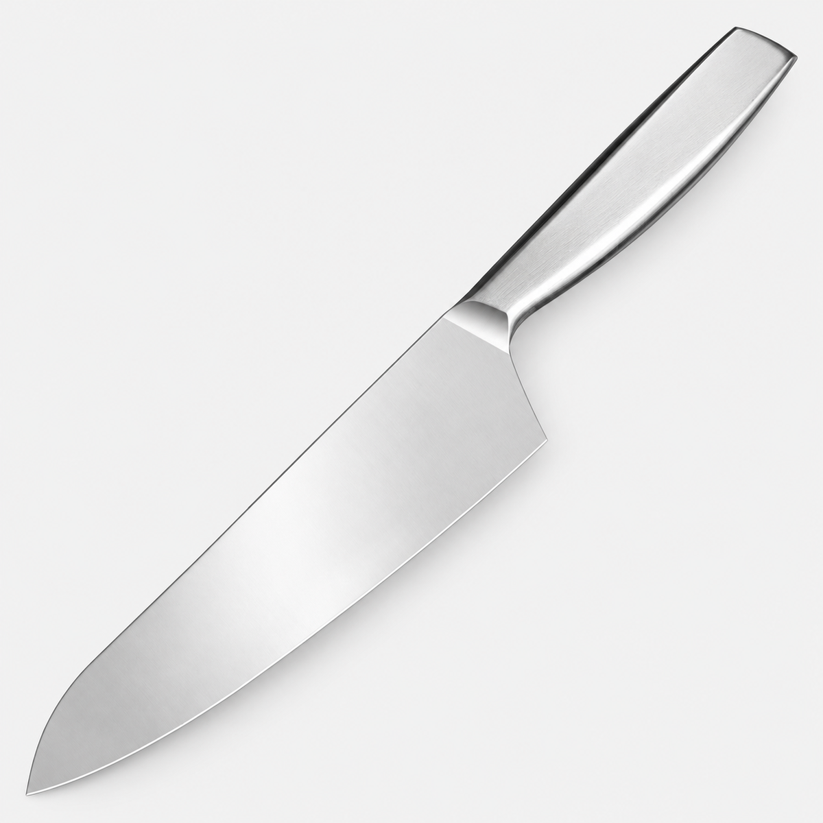 Santoku Métal — 20,3 cm — vue sur fond gris