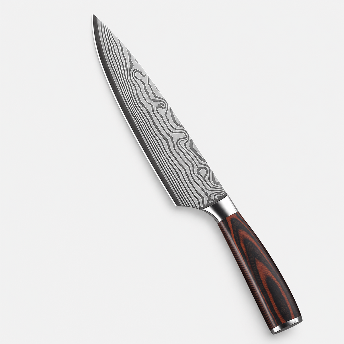 Couteau de chef Ondine — 20,3 cm — vue sur fond gris