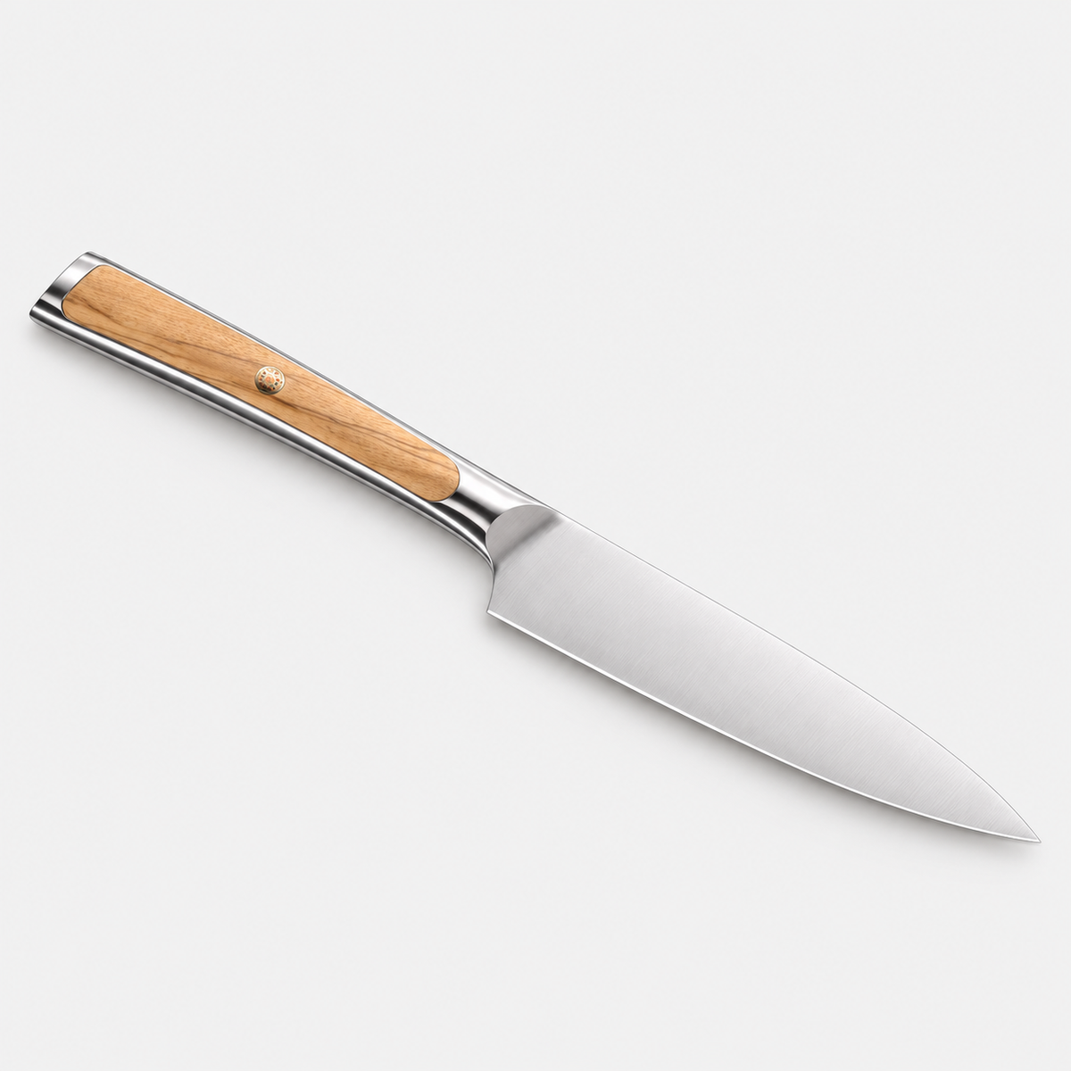 Couteau utilitaire Olivier Clair — 12,7 cm — vue sur fond gris