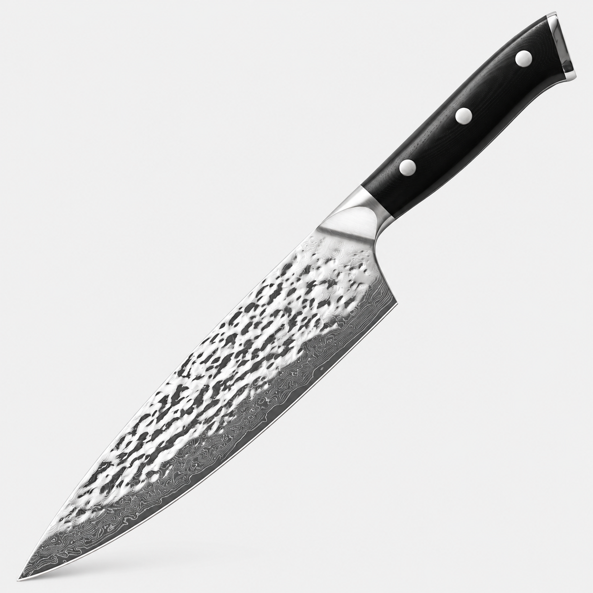 Couteau de chef Signature — 20,3 cm — fond gris