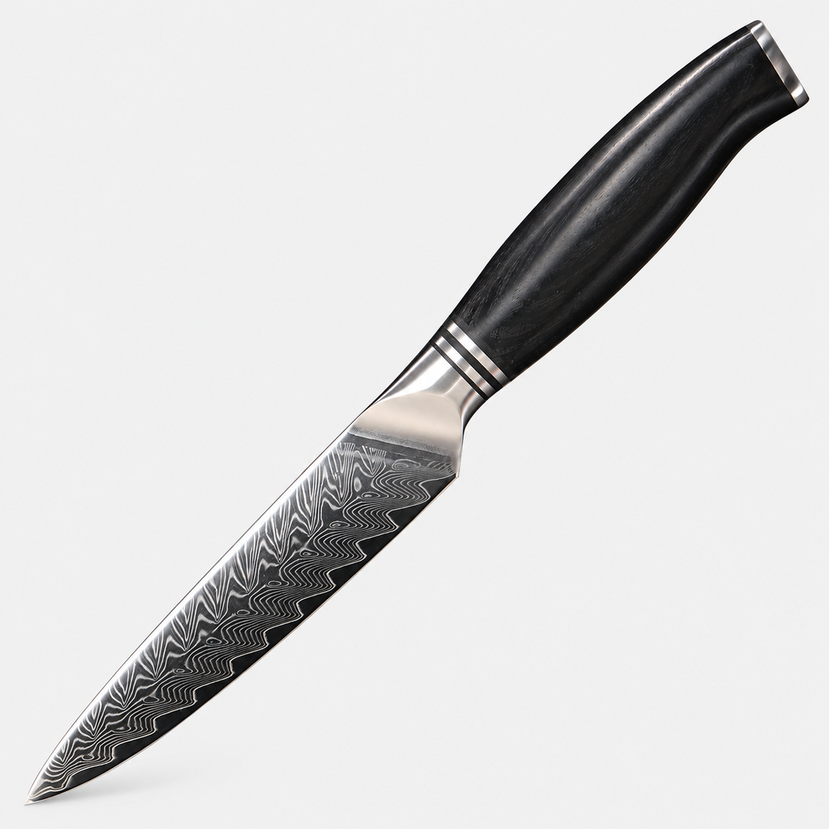 Couteau utilitaire Encre — 12,7 cm — vue sur fond gris
