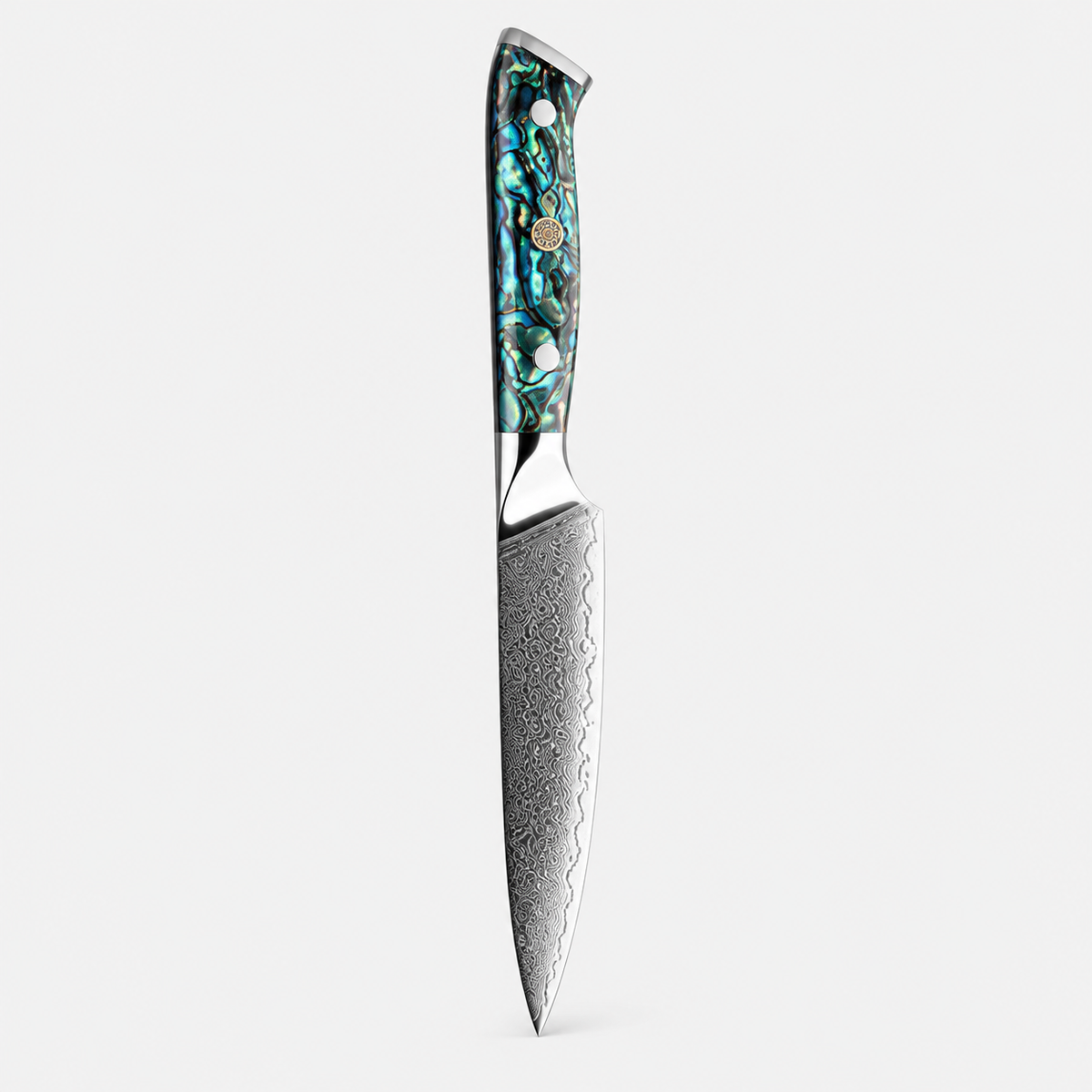 Nacre Grand Service — 11 couteaux Damas