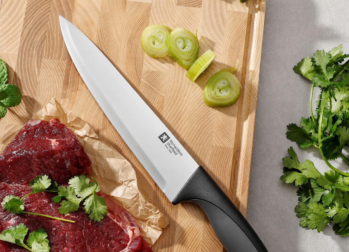 Couteau de Chef en acier — vue 2