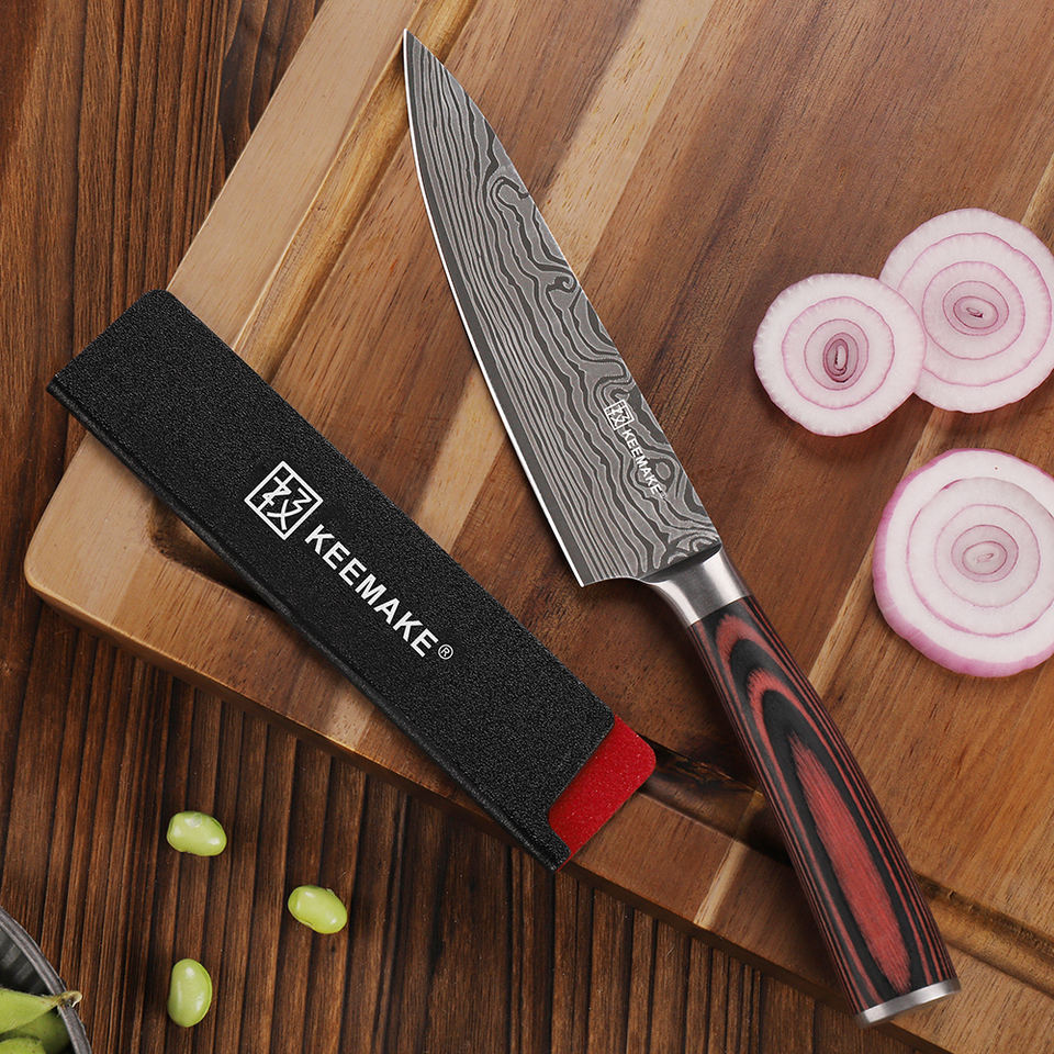 Couteau de chef Ondine — 14 cm — détail et mise en situation