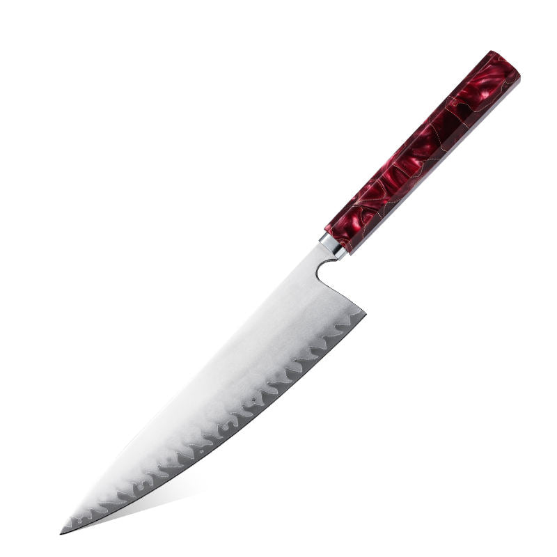 Chef Cuivre Rouge — Couteau de chef 8 pouces