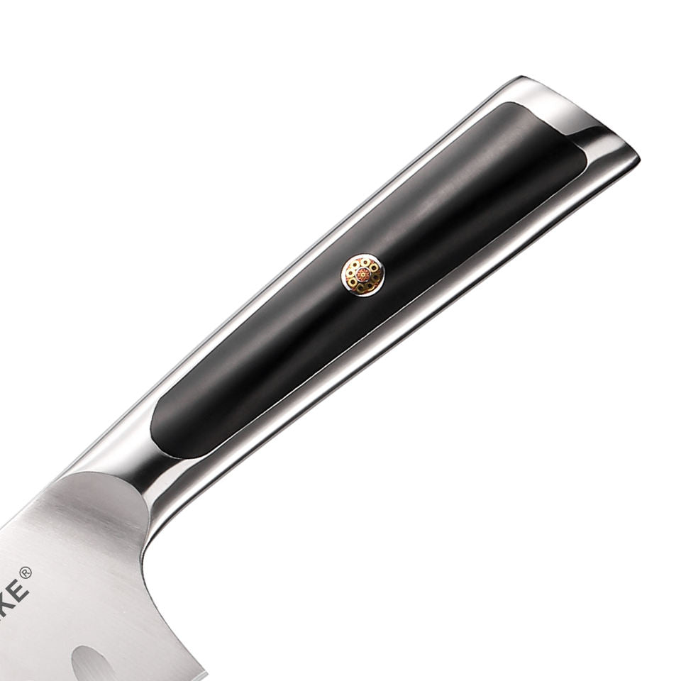 Santoku Contour — 17,8 cm — détail et mise en situation