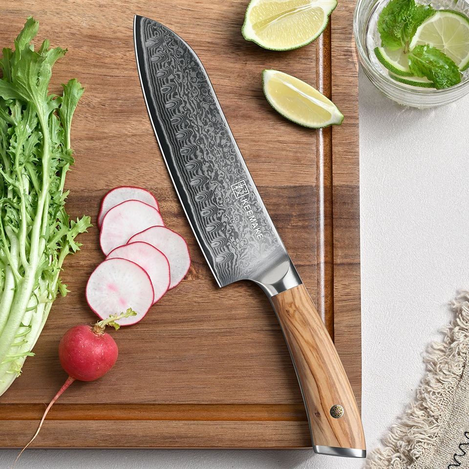 Santoku Olivier Damas — détail et mise en situation