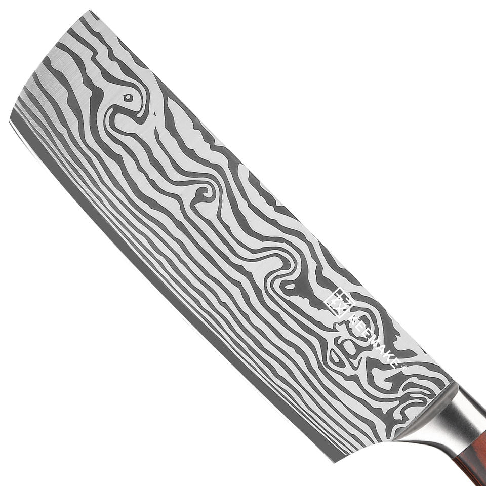 Nakiri Ondine — 17,8 cm — détail et mise en situation