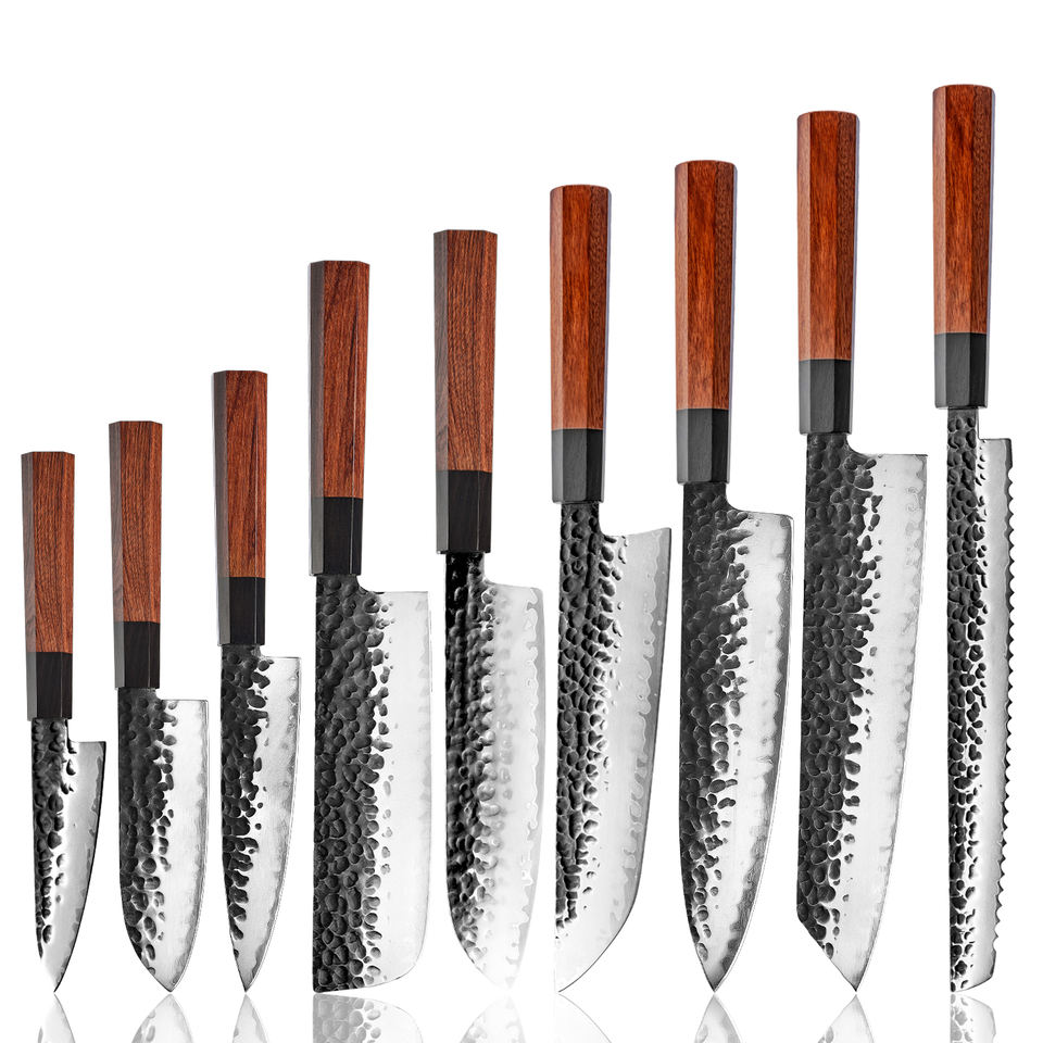 Sylvestre Grand Atelier — 9 couteaux en acier AUS10