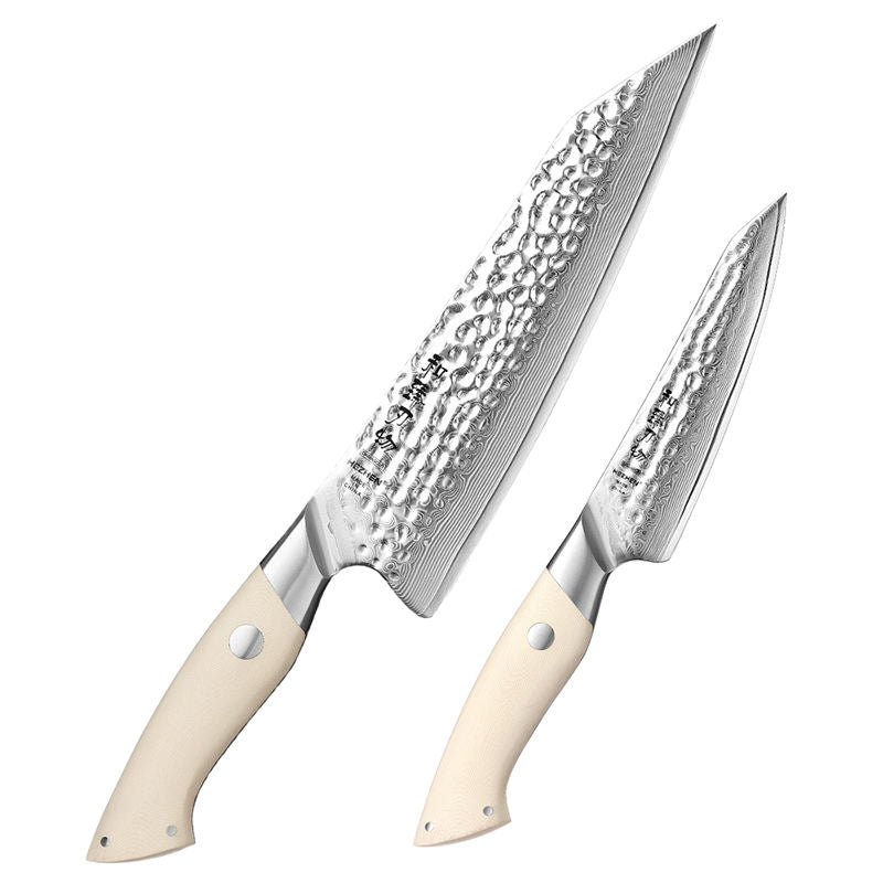 Duo Épure — 2 couteaux Chef & Utilitaire — contenu complet