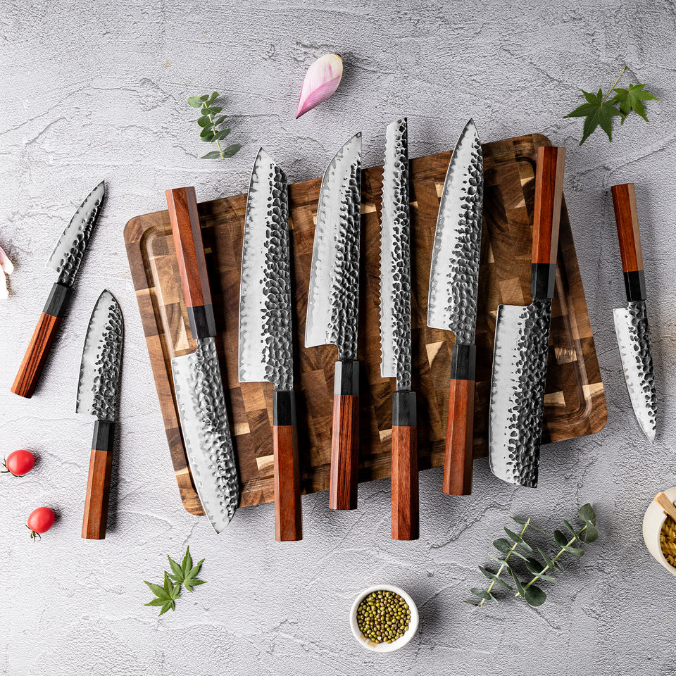 Sylvestre Grand Atelier — 9 couteaux en acier AUS10