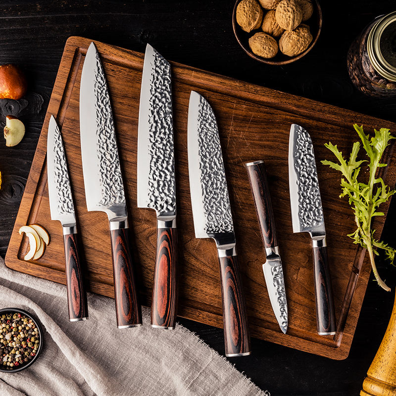 Brun Essentiel — 6 couteaux de cuisine