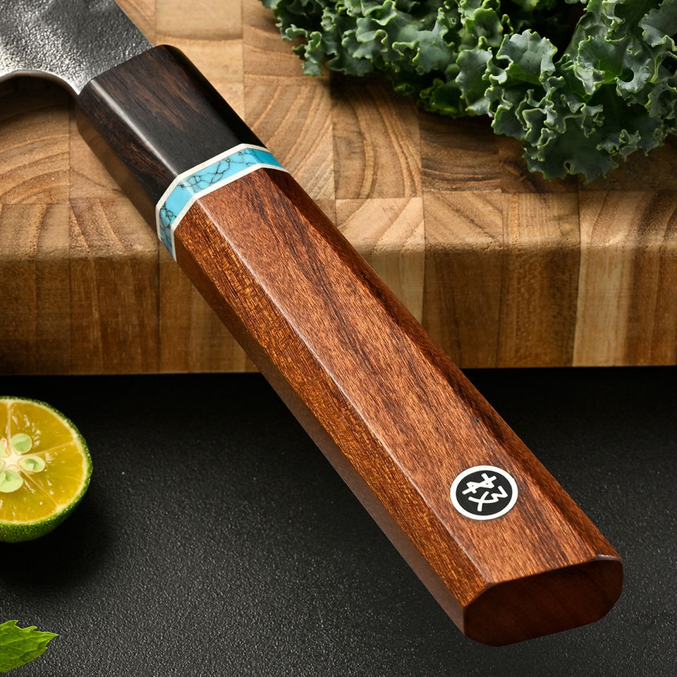 Nakiri Sillage — 17,8 cm — détail et mise en situation