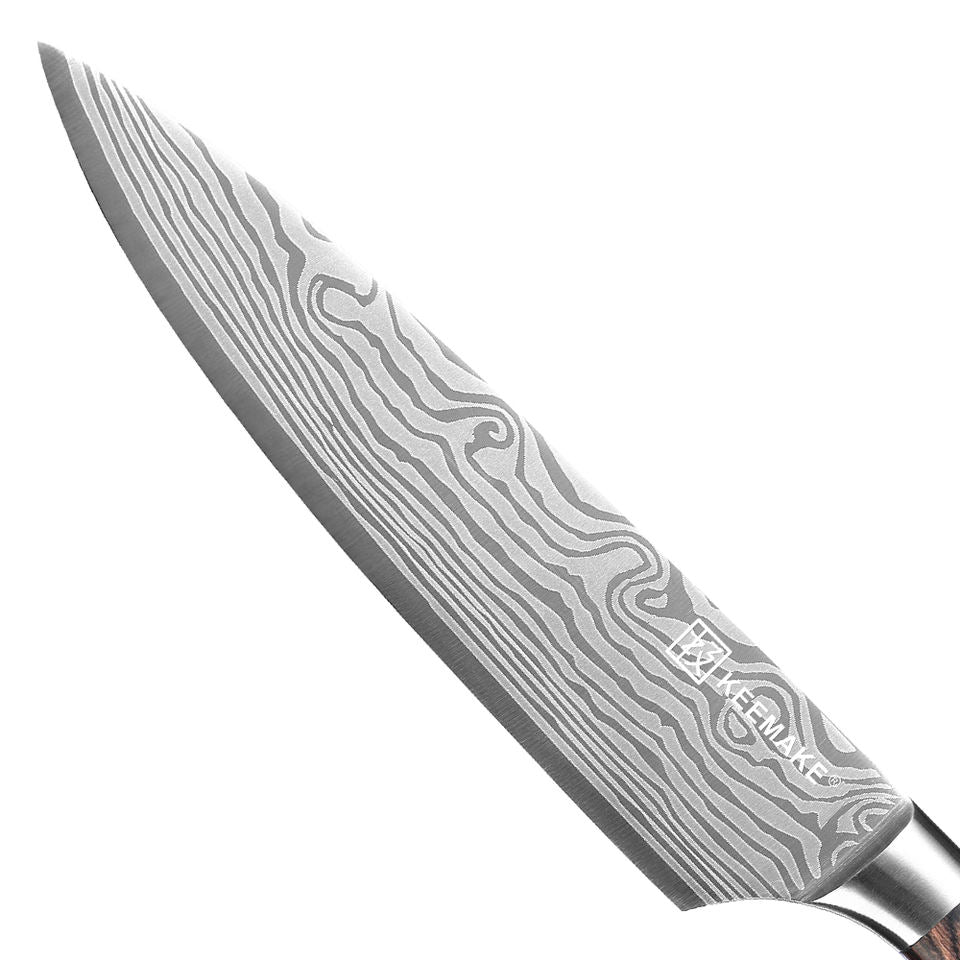 Couteau de chef Ondine — 20,3 cm — détail et mise en situation