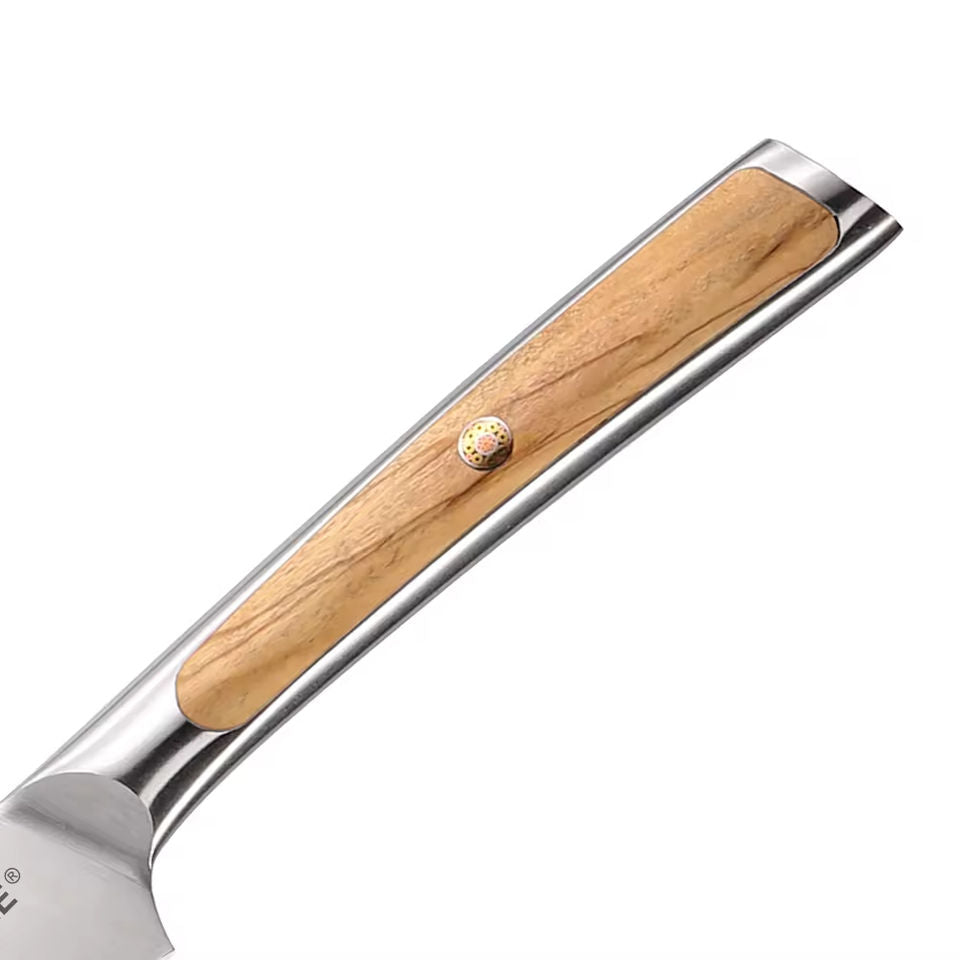 Couteau utilitaire Olivier Clair — 12,7 cm — détail et mise en situation