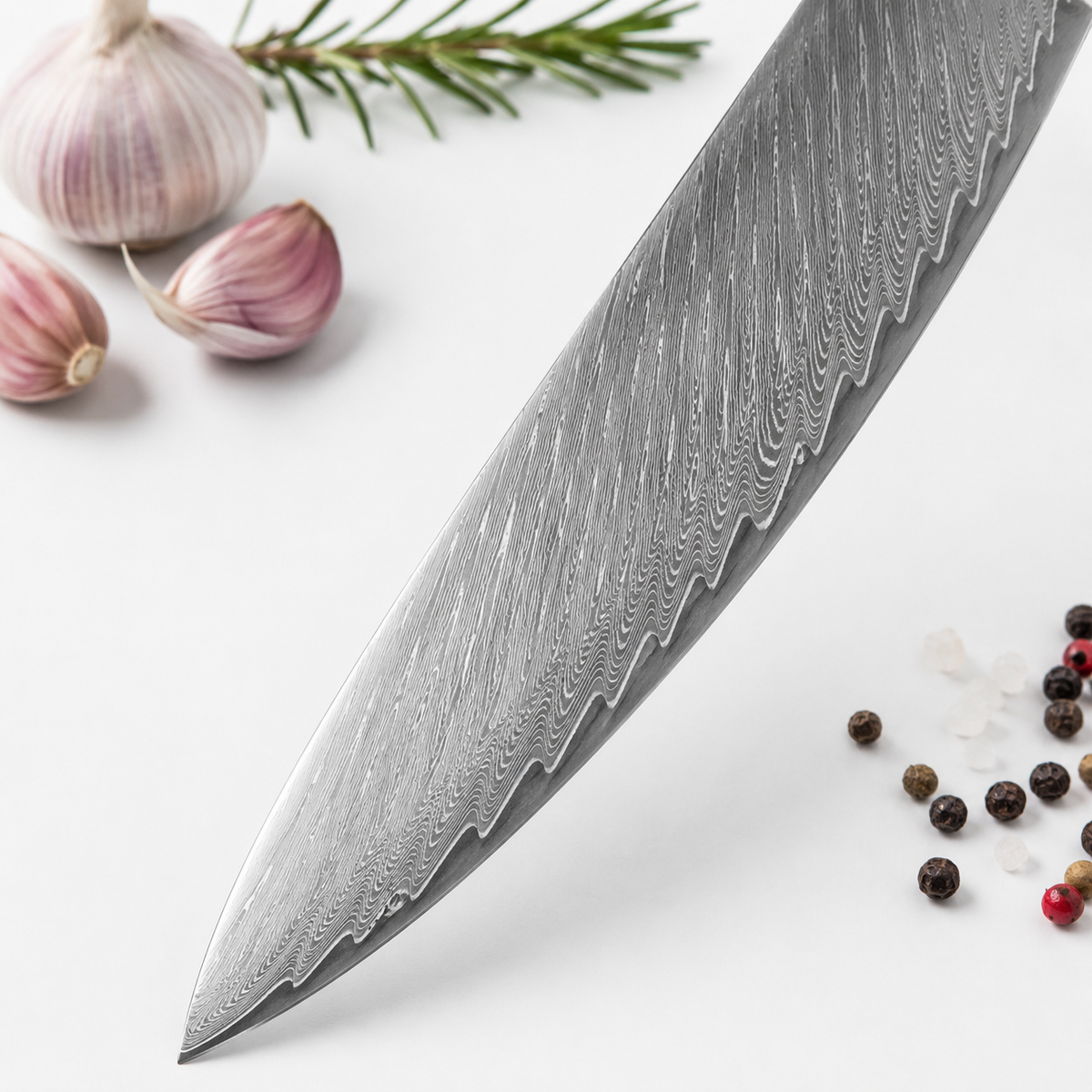 Couteau de chef Japonais en acier - Série Nami — vue 4