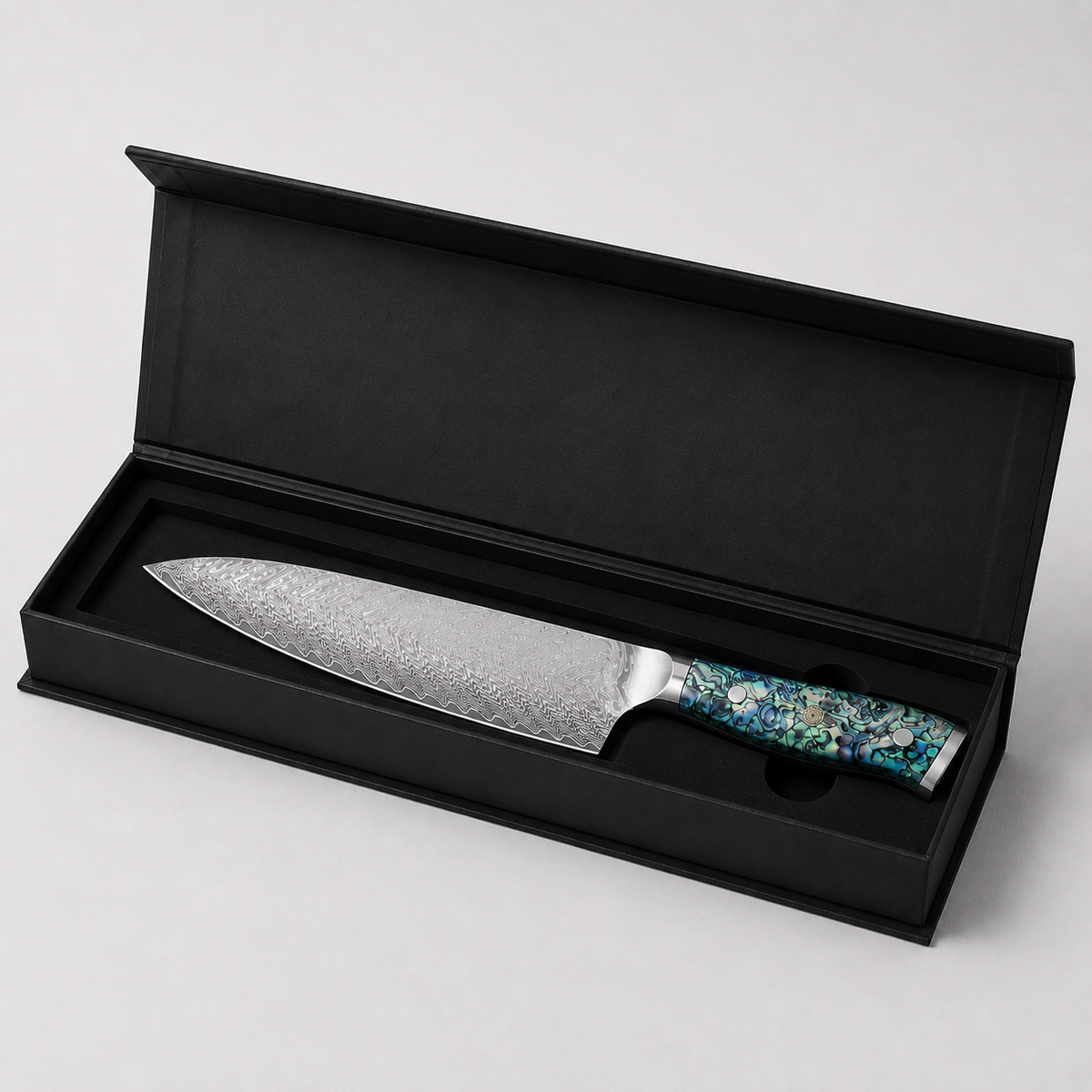 Couteau de chef Japonais en acier - Série Shinju — vue 6