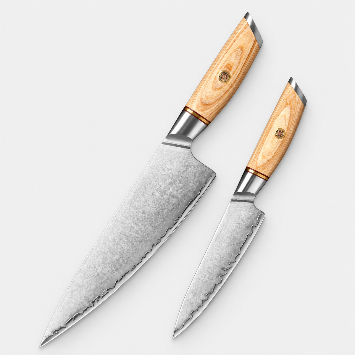 Duo Aubier — Chef et Utilitaire — fond gris