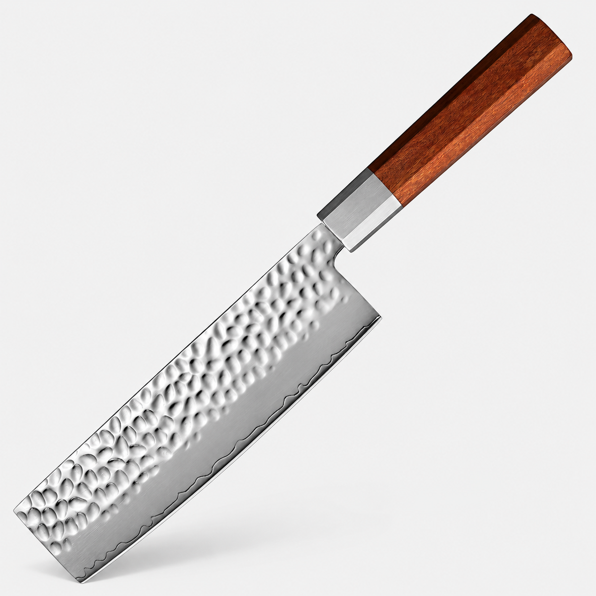 Nakiri Palissandre — 17,8 cm — fond gris