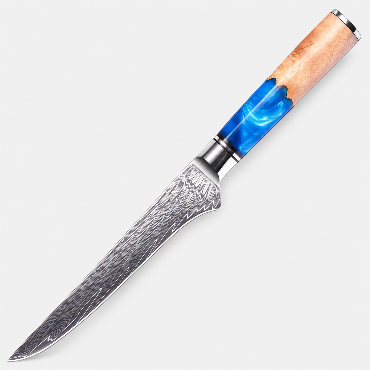 Couteau à désosser Azur — 16,5 cm — vue sur fond gris