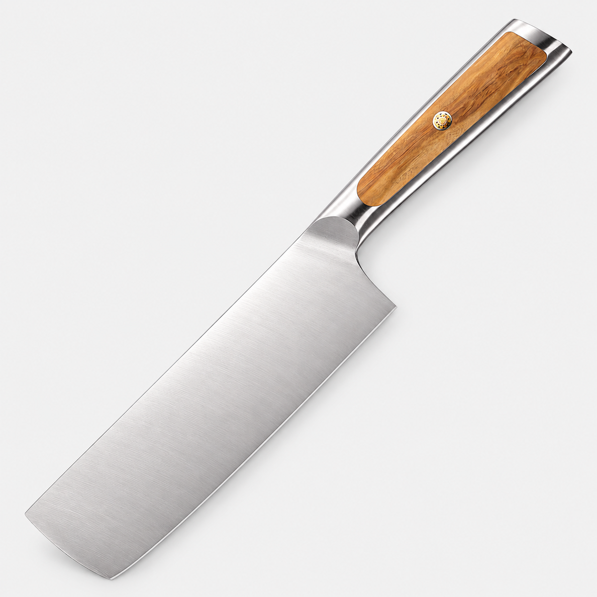 Nakiri Olivier Clair — 17,8 cm — vue sur fond gris