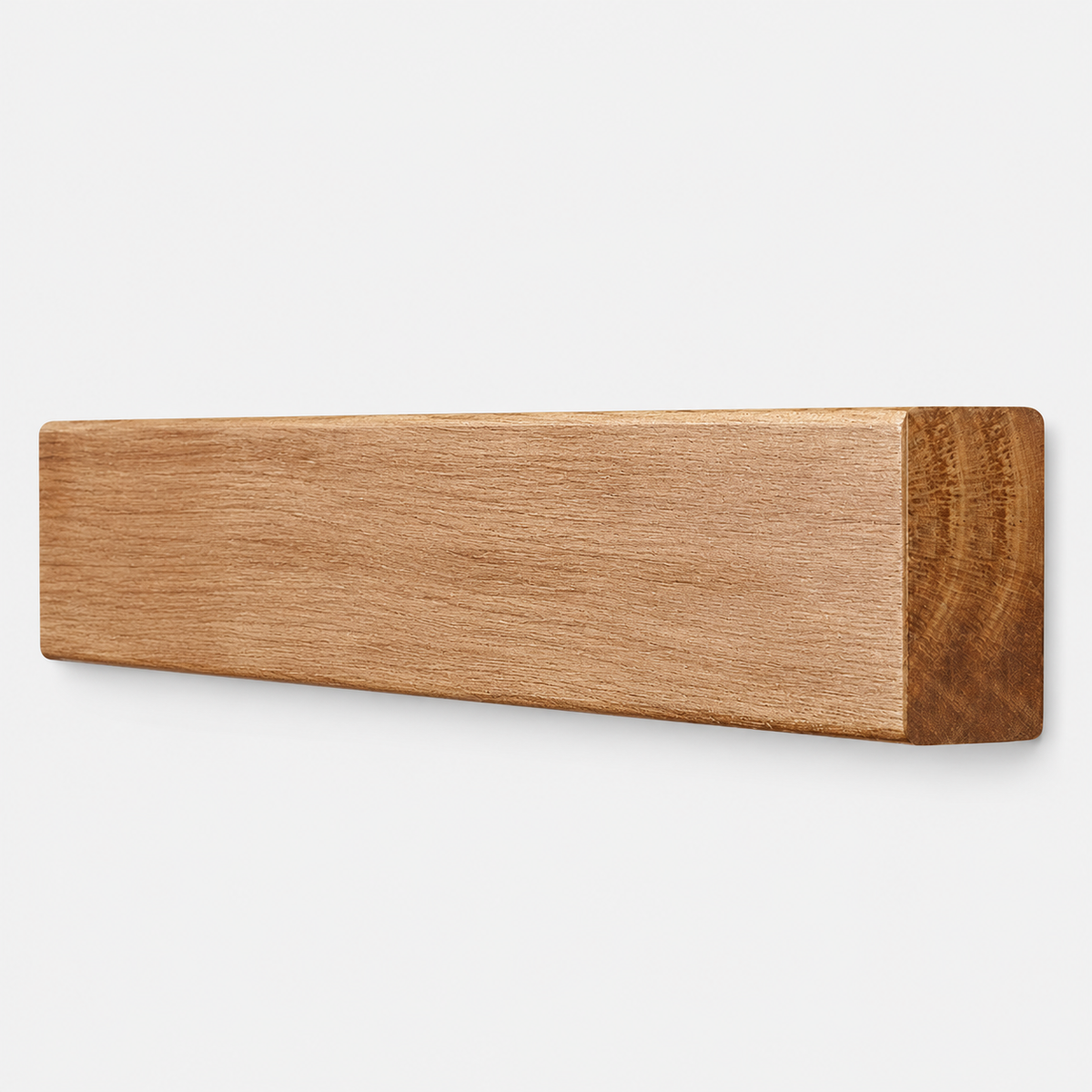 Barre magnétique Acacia — 27,9 cm — vue sur fond gris