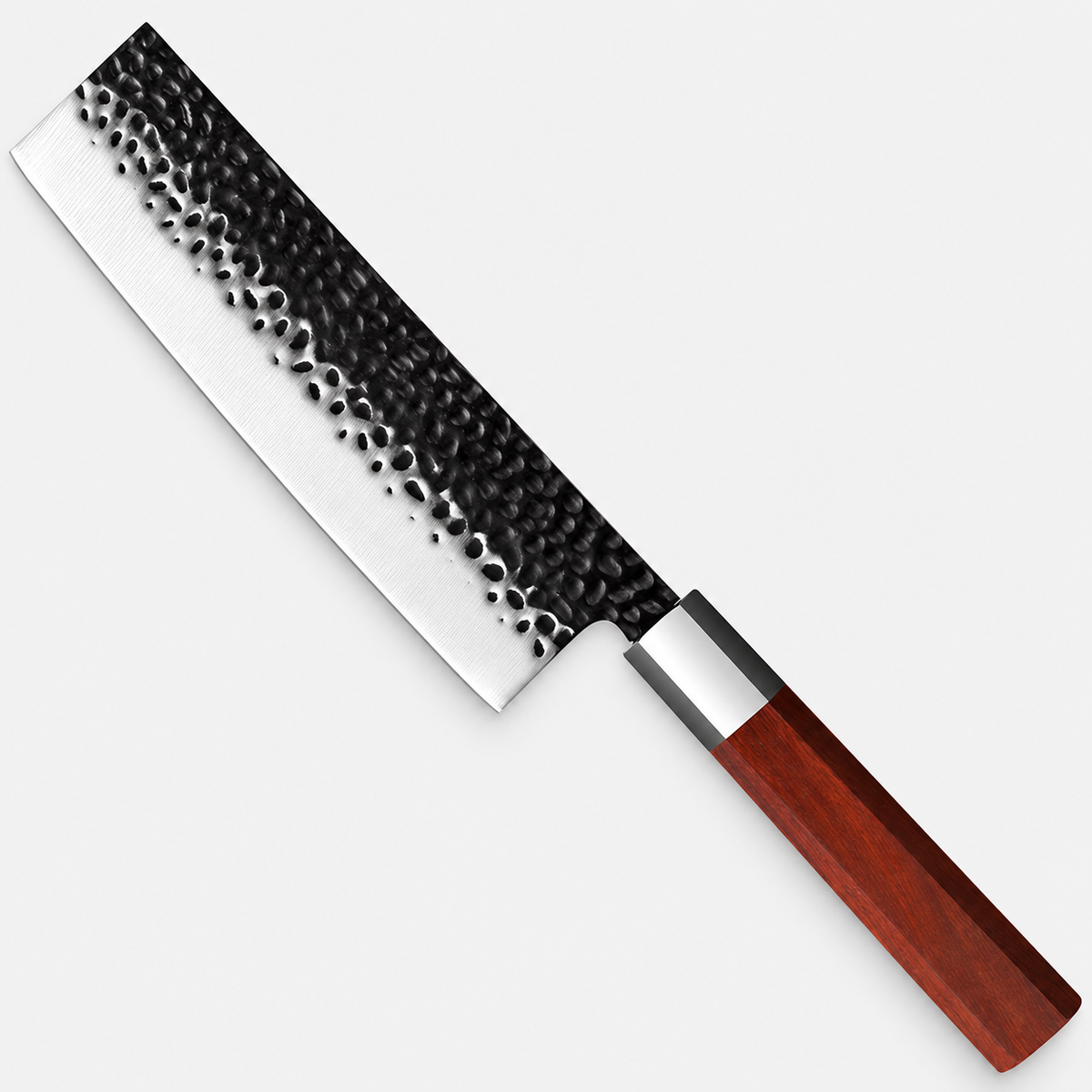 Nakiri Bois Brut — 17,8 cm — vue sur fond gris