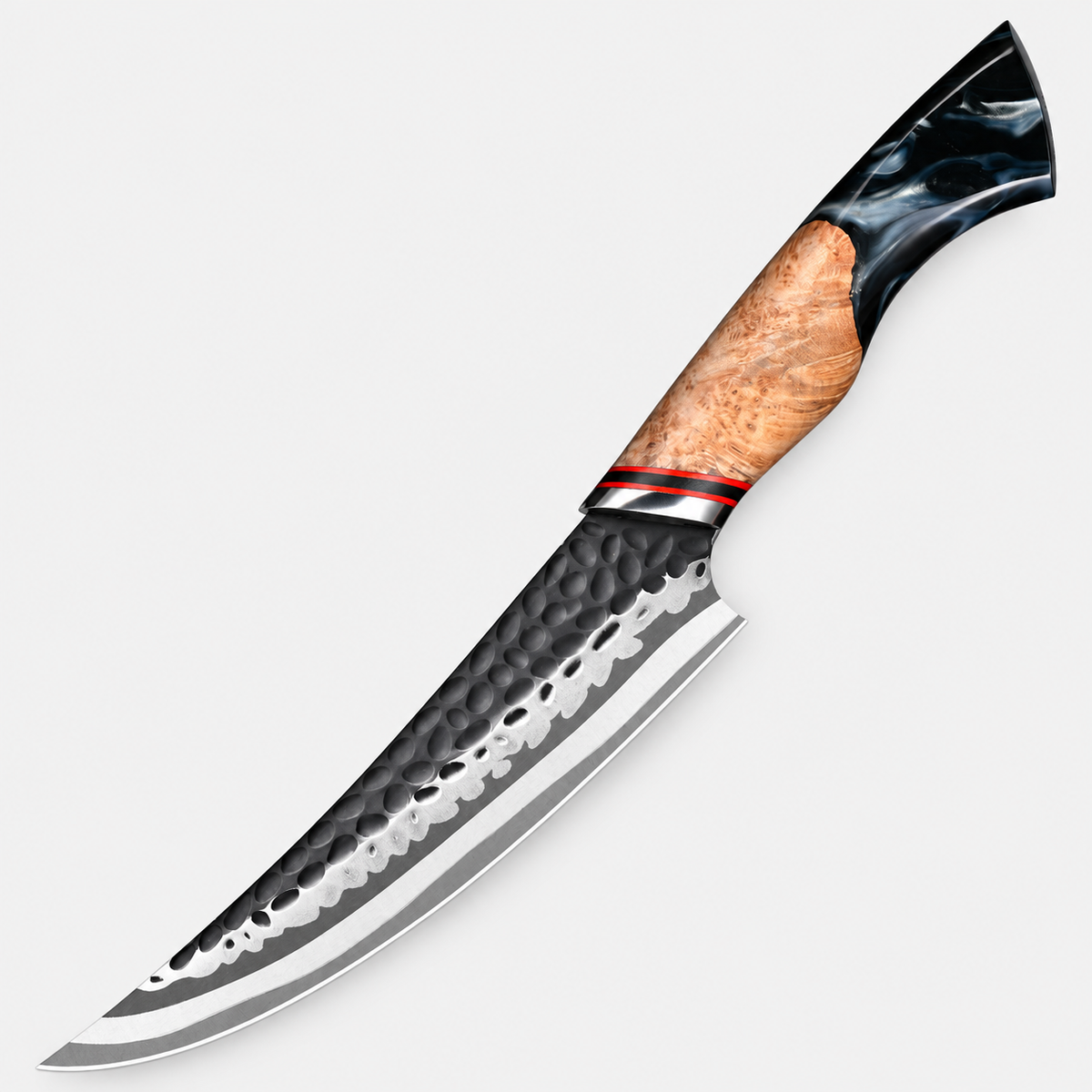 Couteau à désosser Roche — 14 cm — vue sur fond gris