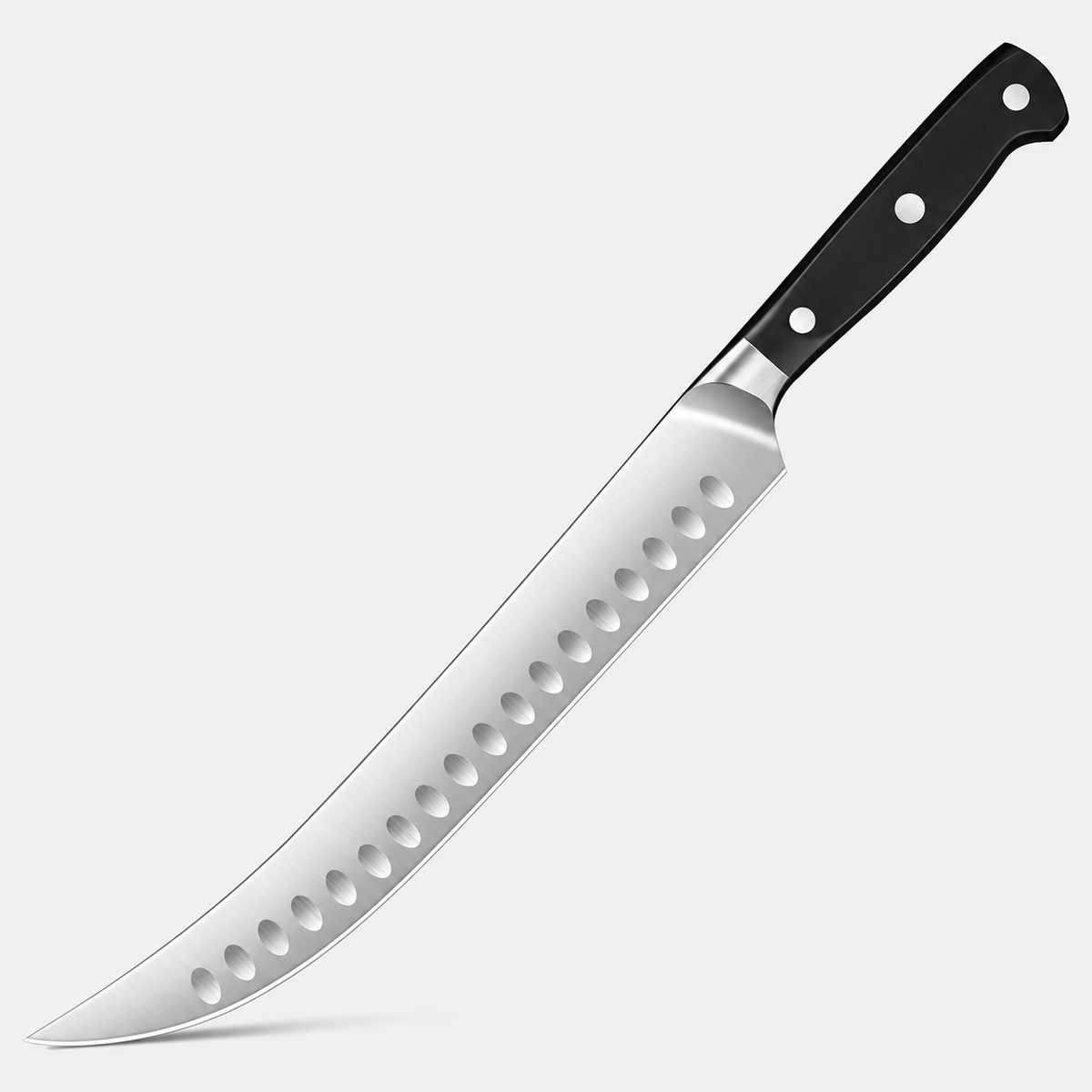 Couteau à trancher Classique — 30,5 cm — fond gris