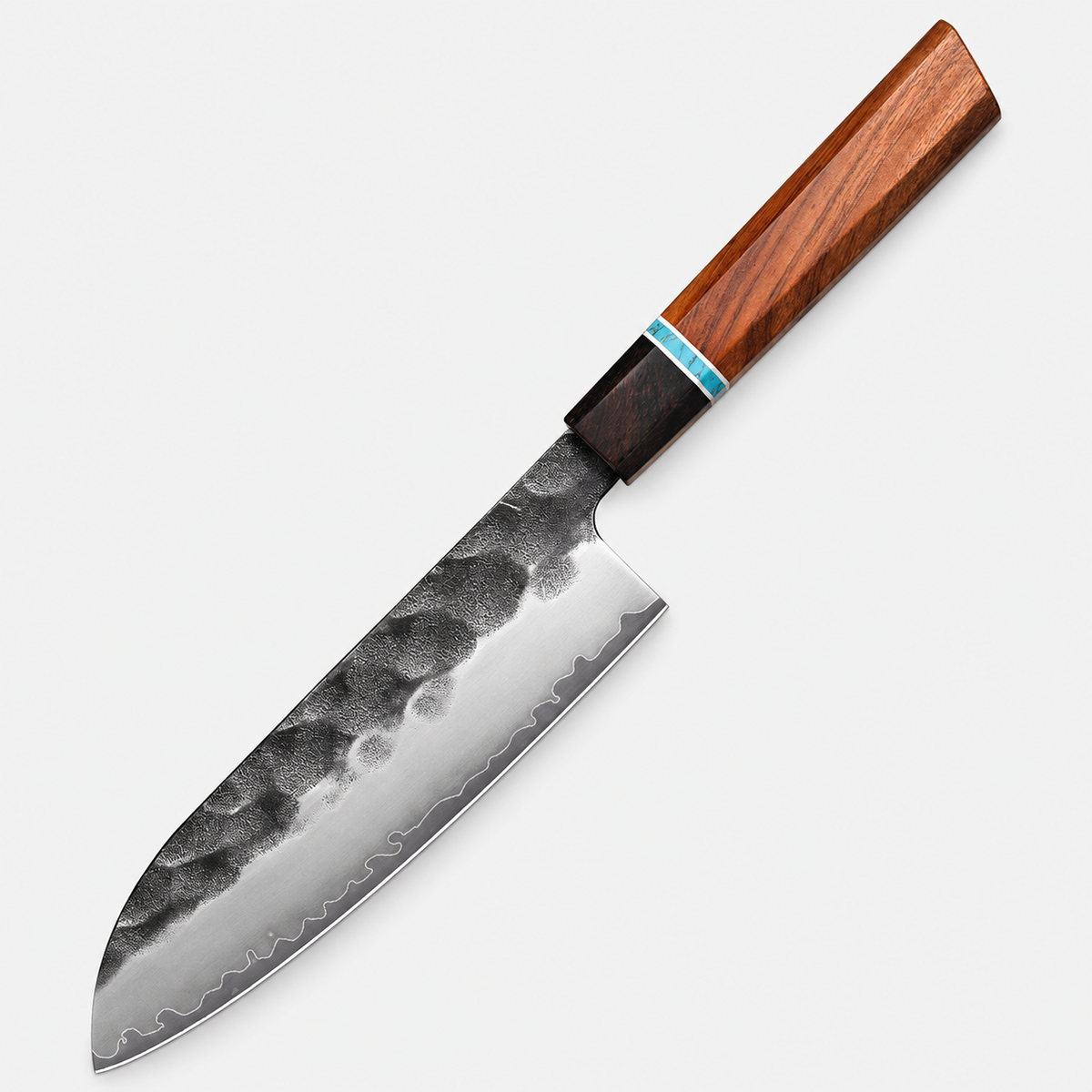Santoku Sillage — 17,8 cm — vue sur fond gris